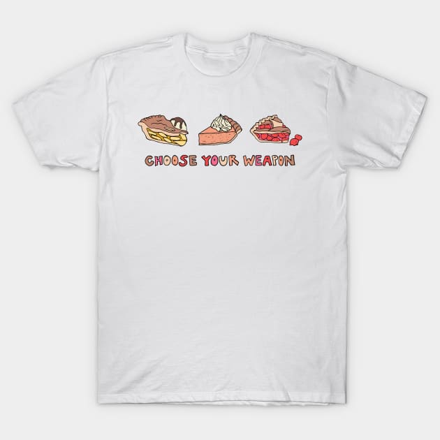 Choose Your Pie Gamer T-Shirt by Annelie